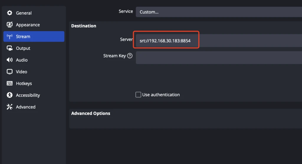 URL-������ �������� SRT